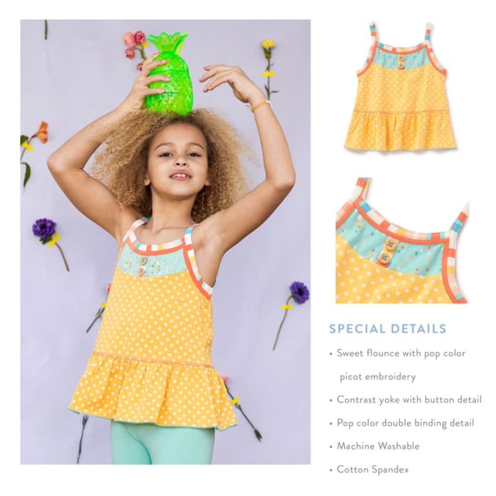 Matilda Jane - So Sunny Tank Top - Sz 10 - NWT